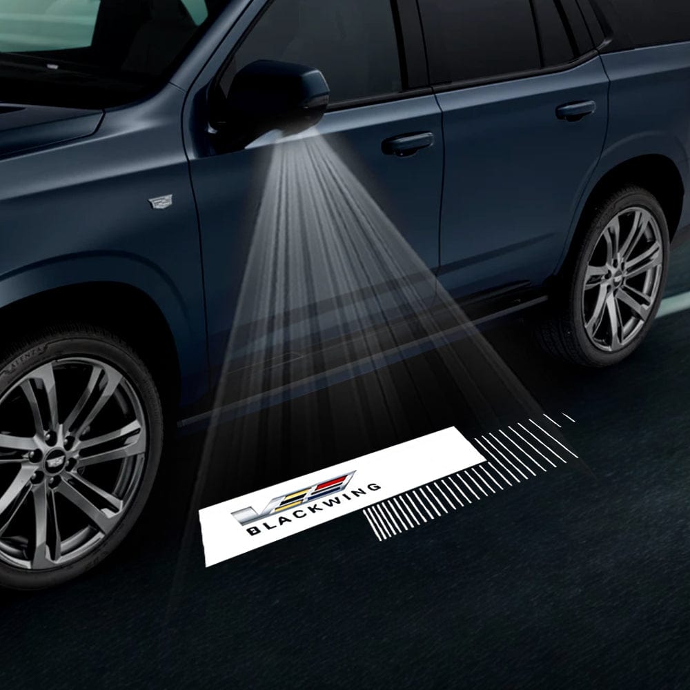Cadillac Escalade 4th/5th Gen Premium Under Side Wing Mirror Projector Puddle Lights Various Designs 2015-2026