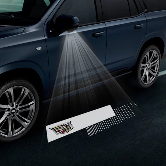 Cadillac Escalade 4th/5th Gen Premium Under Side Wing Mirror Projector Puddle Lights Various Designs 2015-2026