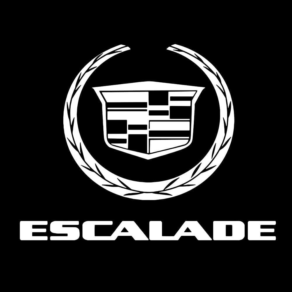 Cadillac Escalade 5th Gen Premium Under Door Projector Puddle Lights Various Designs 2021-2026