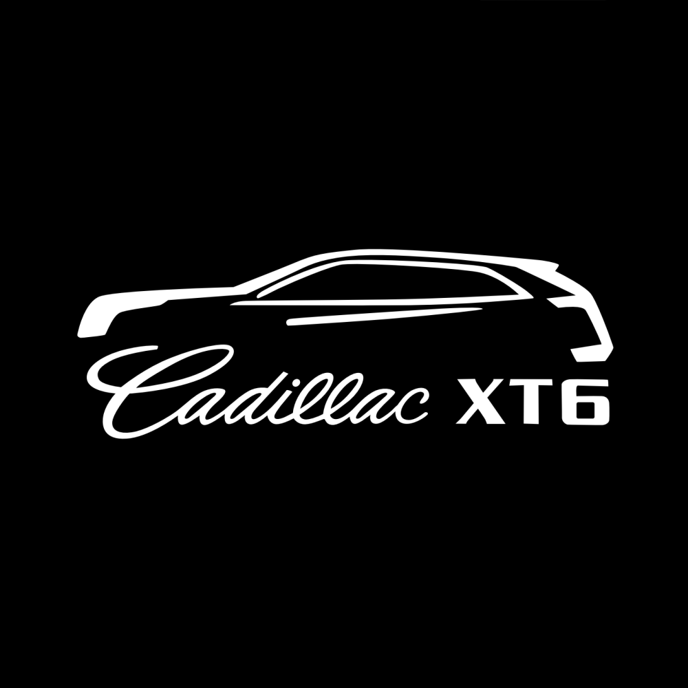 Cadillac XT6 Premium Door Puddle Lights Various Designs 2019-2026