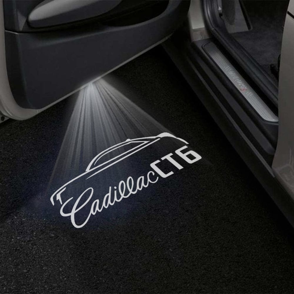 Cadillac CT6 Premium Under Door Projector Puddle Lights Various Designs 2016-2026 - Rapid Vehicles
