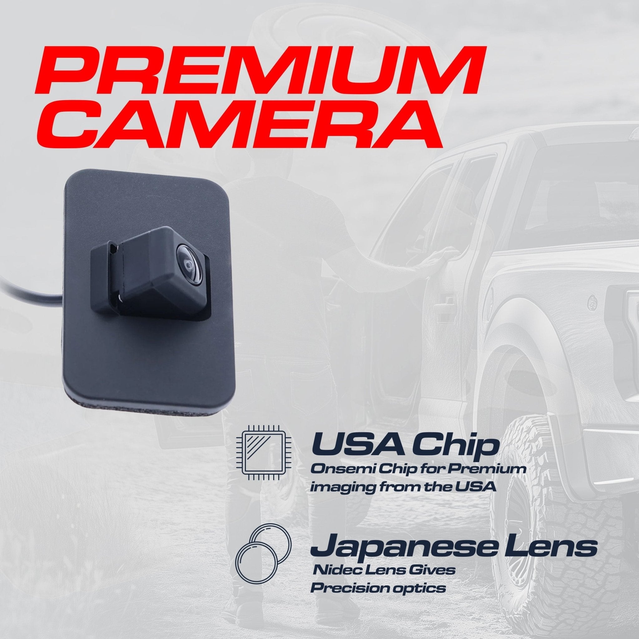 Cadillac Escalade (2015-2020) / Chevrolet Suburban (2015-2020), Tahoe (2015-2020) / GMC Yukon (2015-2020), Yukon Denali (2015-2020) OEM Replacement Backup Camera OE Part  23378804, 23404613, 23432248 - Rapid Vehicles