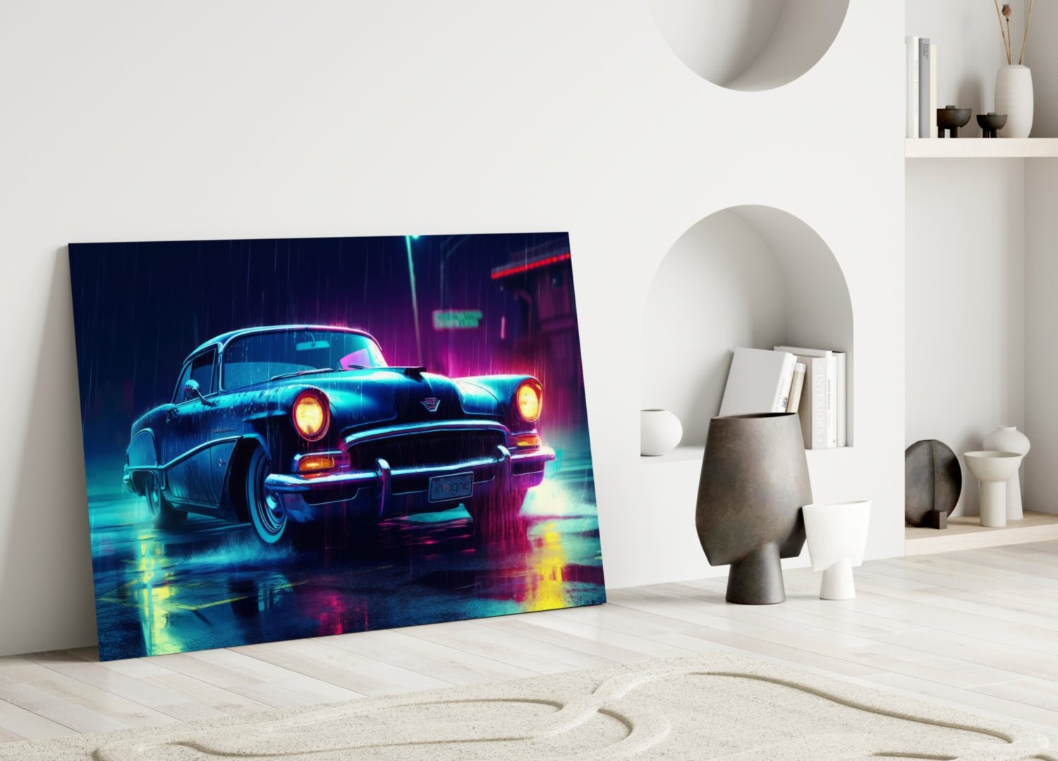Cadillac Glass Wall Art || Designer Collection - Rapid Vehicles