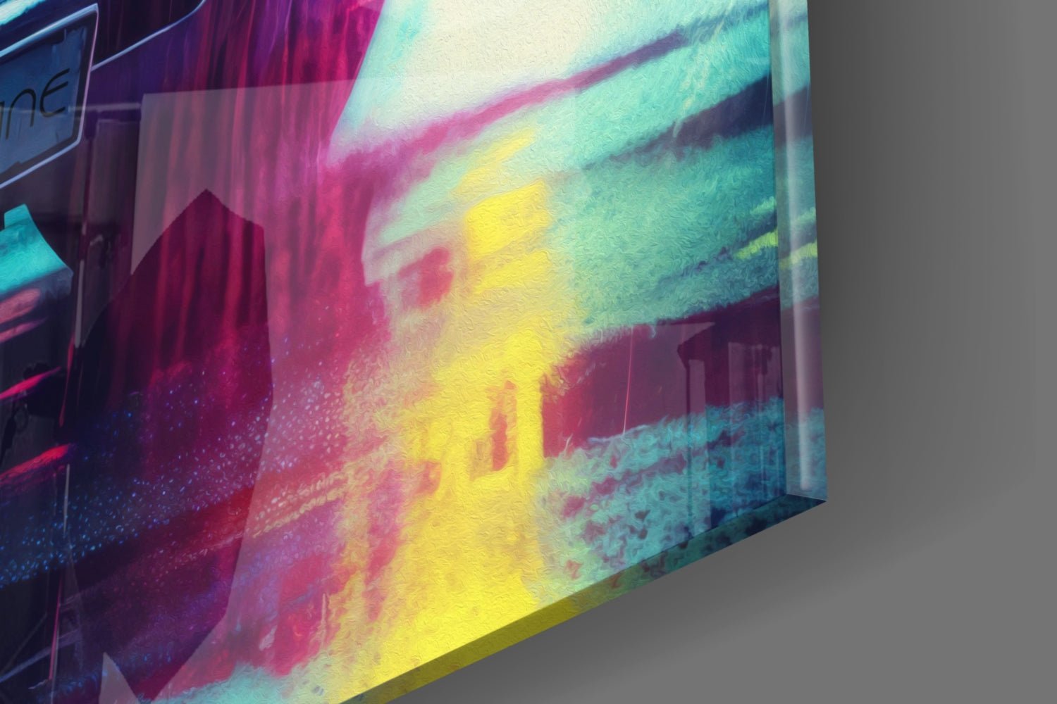 Cadillac Glass Wall Art || Designer Collection - Rapid Vehicles