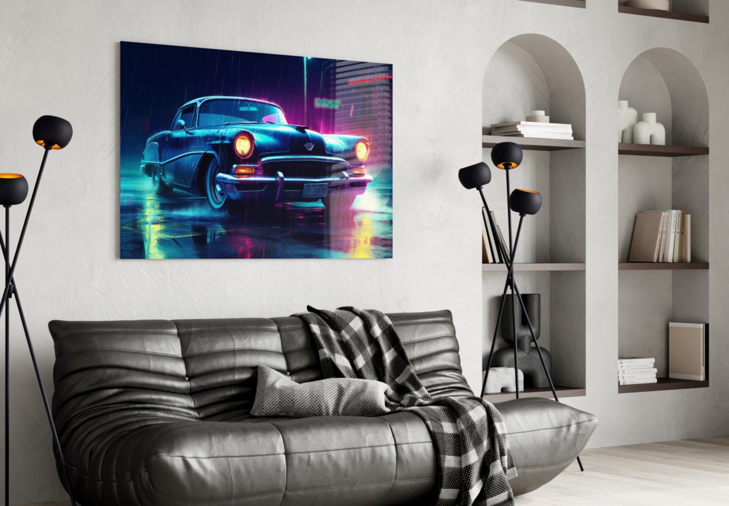 Cadillac Glass Wall Art || Designer Collection - Rapid Vehicles