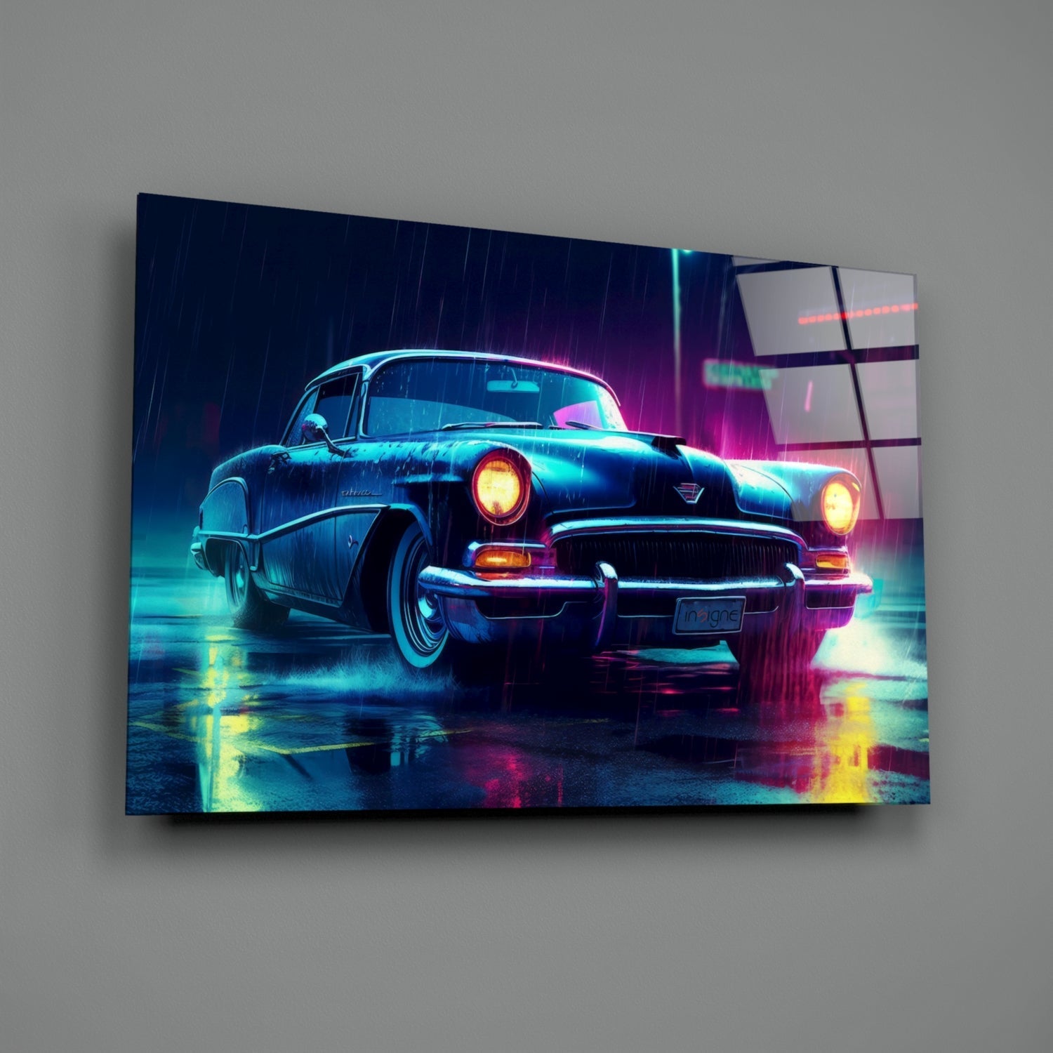 Cadillac Glass Wall Art || Designer Collection - Rapid Vehicles