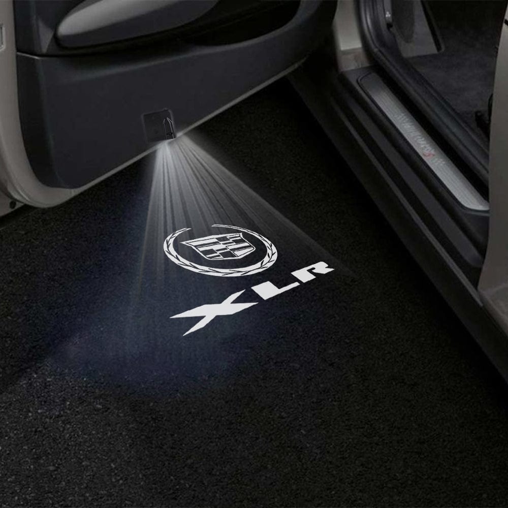 Cadillac XLR Door Stick On Puddle Lights Various Designs 2004–2009 - Rapid Vehicles