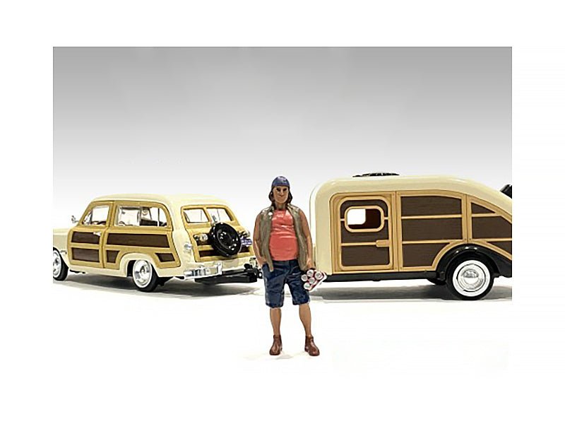 "Campers" Figure 2 for 1/18 Scale Models by American Diorama free shipping USA - Rapid Vehicles