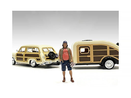 "Campers" Figure 2 for 1/18 Scale Models by American Diorama free shipping USA - Rapid Vehicles