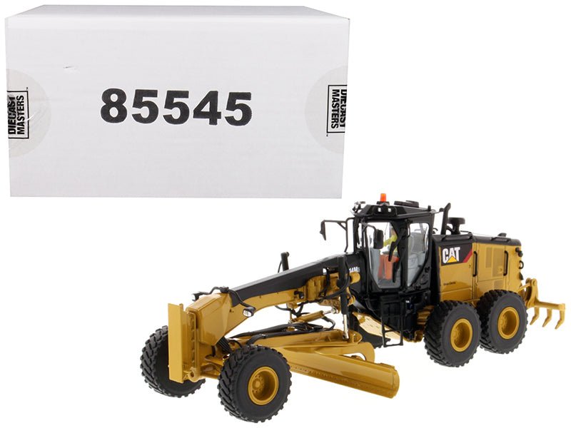 CAT Caterpillar 14M3 Motor Grader with Operator "High Line Series" 1/50 Diecast Model by Diecast Masters free shipping USA - Rapid Vehicles