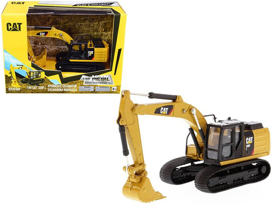 CAT Caterpillar 320F L Hydraulic Excavator "Play & Collect!" Series 1/64 Diecast Model by Diecast Masters free shipping USA - Rapid Vehicles