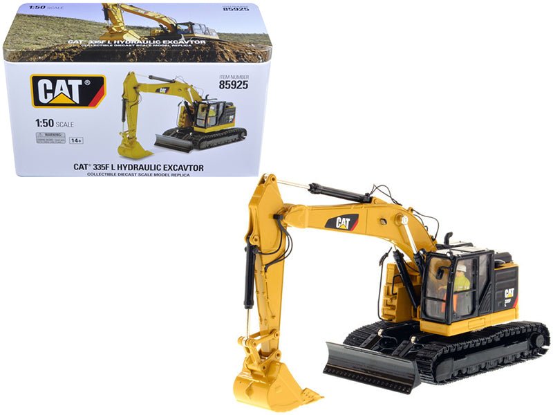 CAT Caterpillar 335F LCR with Operator "High Line Series" 1/50 Diecast Model by Diecast Masters free shipping USA - Rapid Vehicles