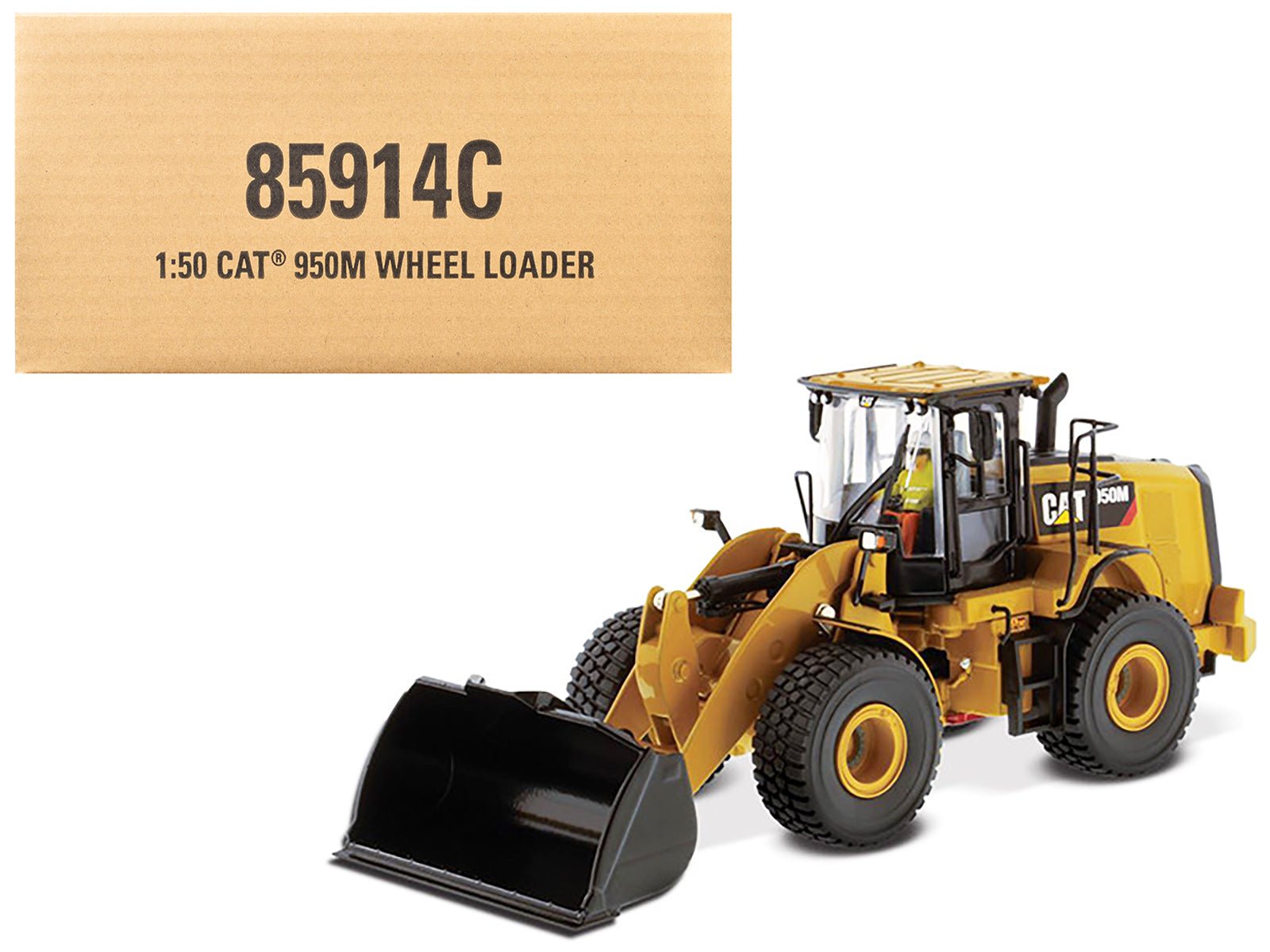 CAT Caterpillar 950M Wheel Loader with Operator "Core Classics" Series 1/50 Diecast Model by Diecast Masters free shipping USA - Rapid Vehicles