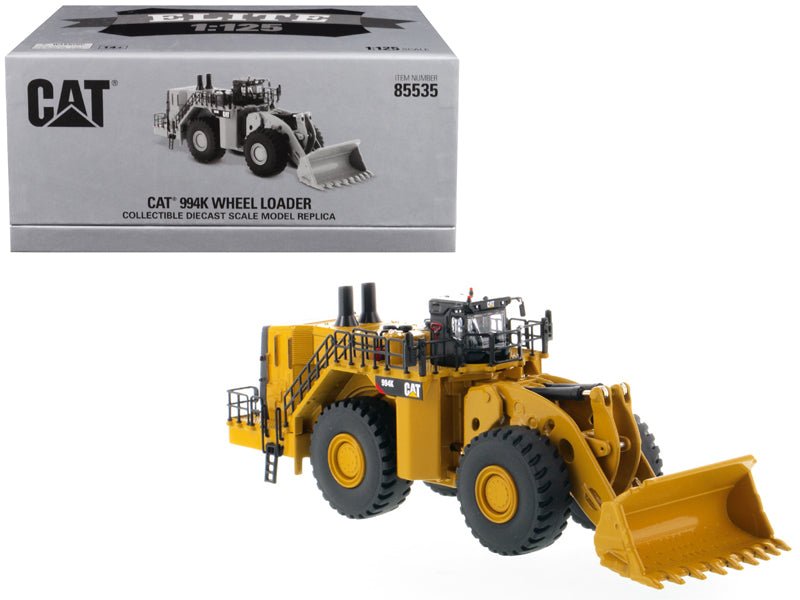 CAT Caterpillar 994K Wheel Loader "Elite Series" 1/125 Diecast Model by Diecast Masters free shipping USA - Rapid Vehicles