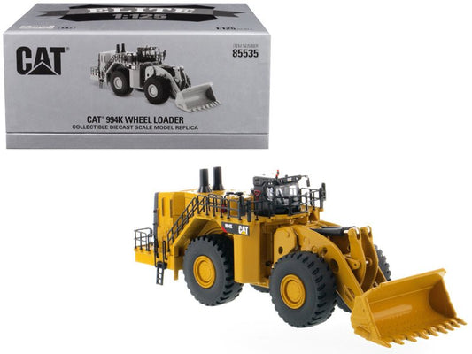 CAT Caterpillar 994K Wheel Loader "Elite Series" 1/125 Diecast Model by Diecast Masters free shipping USA - Rapid Vehicles