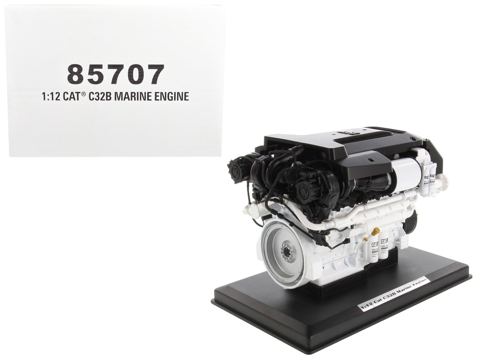CAT Caterpillar C32B Marine Engine Replica "High Line Series" 1/12 Diecast Model by Diecast Masters free shipping USA - Rapid Vehicles