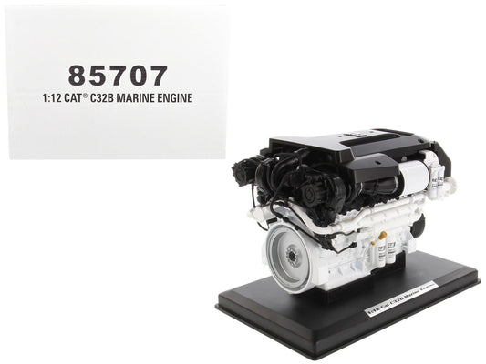 CAT Caterpillar C32B Marine Engine Replica "High Line Series" 1/12 Diecast Model by Diecast Masters free shipping USA - Rapid Vehicles