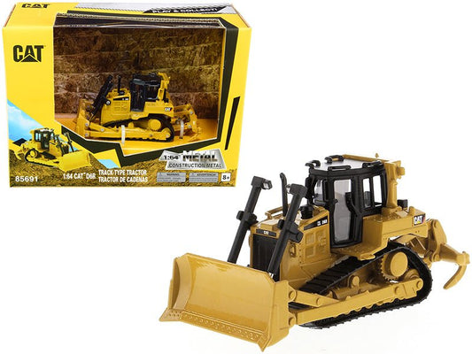 CAT Caterpillar D6R Track-Type Tractor "Play & Collect!" Series 1/64 Diecast Model by Diecast Masters free shipping USA - Rapid Vehicles