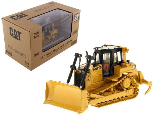 CAT Caterpillar D6R Track Type Tractor with Operator "Core Classics Series" 1/50 Diecast Model by Diecast Masters free shipping USA - Rapid Vehicles