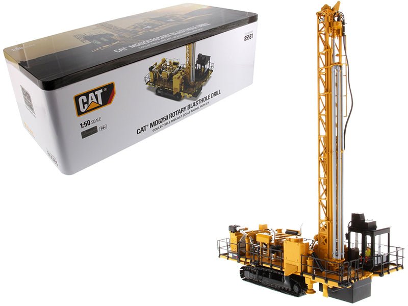 CAT Caterpillar MD6250 Rotary Blasthole Drill with Operator "High Line Series" 1/50 Diecast Model by Diecast Masters free shipping USA - Rapid Vehicles