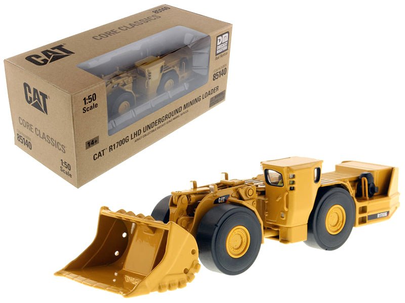 CAT Caterpillar R1700G Underground Mining Loader with Operator "Core Classics" Series 1/50 Diecast Model by Diecast Masters free shipping USA - Rapid Vehicles