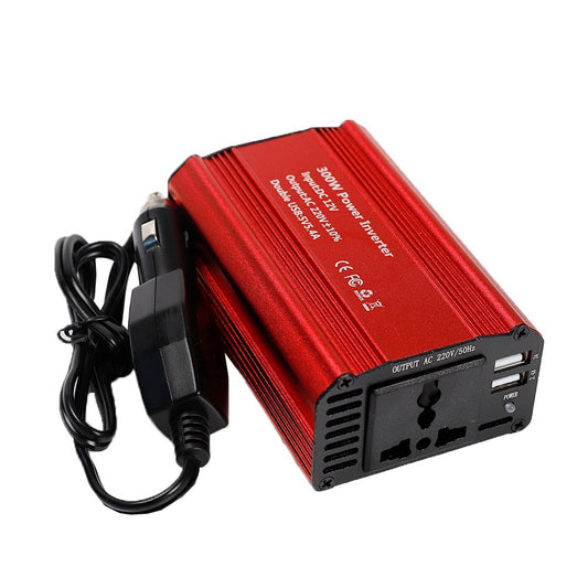 Modified Wave Car Inverter 300W Aluminum Alloy Shell Car Inverter - Premium Other Maintenance Products from Rapidvehicles - Just $59.99! Shop now at Rapidvehicles