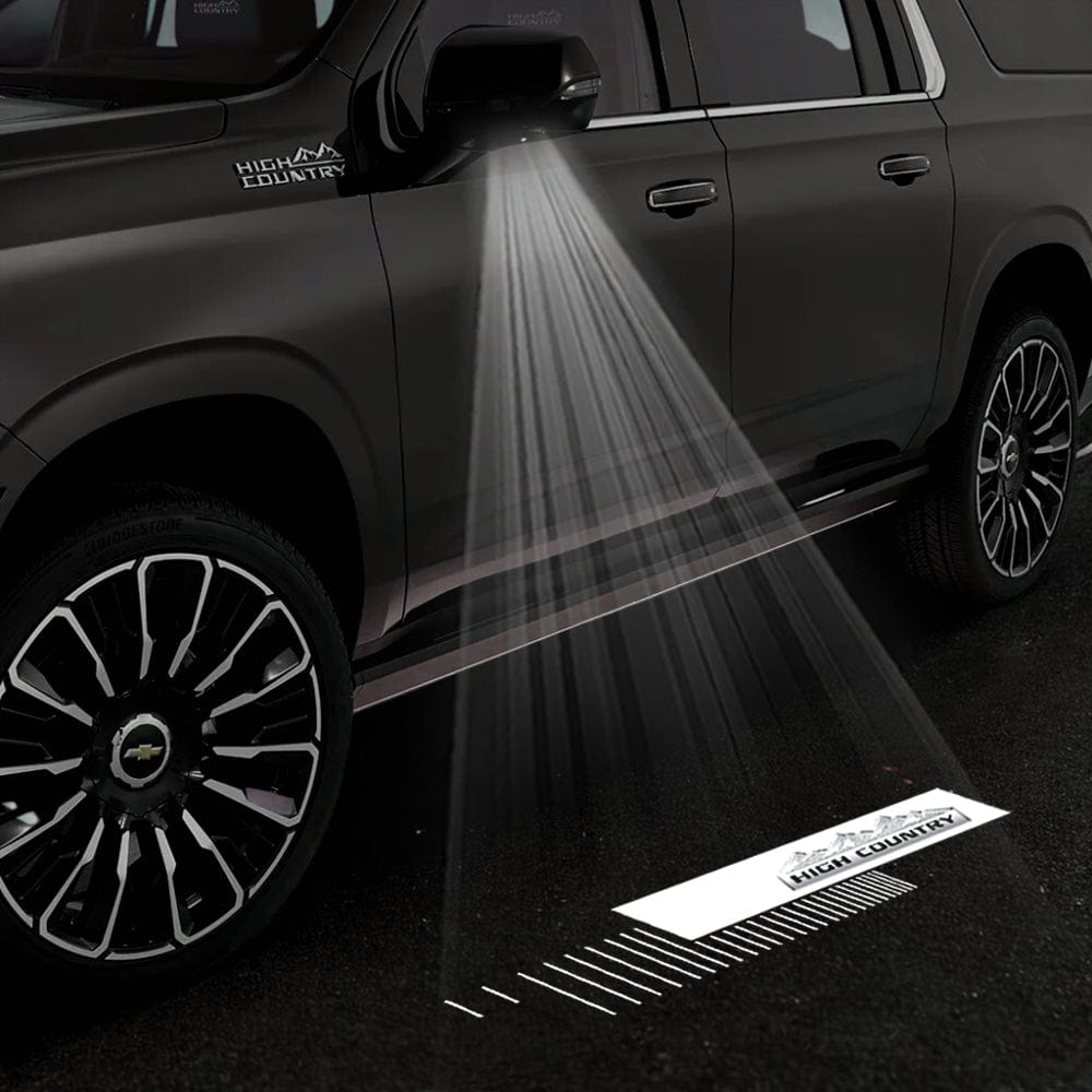 Chevrolet Suburban 11th/12th Gen Premium Under Side Wing Mirror Projector Puddle Lights Various Designs 2015-2026
