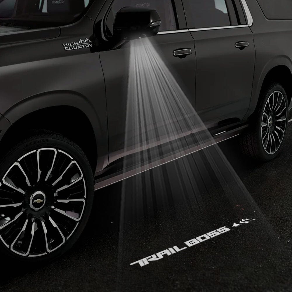 Chevrolet Tahoe 4th/5th Gen Premium Under Side Wing Mirror Projector Puddle Lights Various Designs 2015-2026