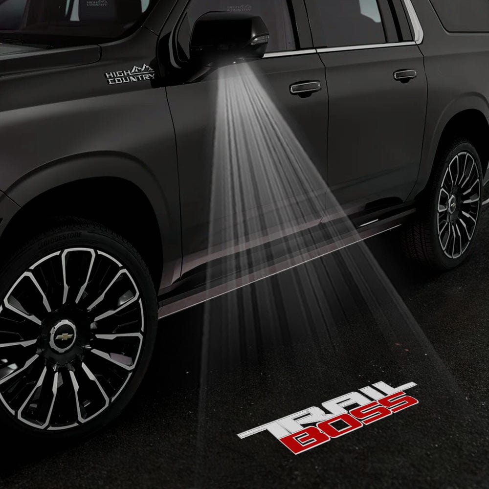 Chevrolet Tahoe 4th/5th Gen Premium Under Side Wing Mirror Projector Puddle Lights Various Designs 2015-2026