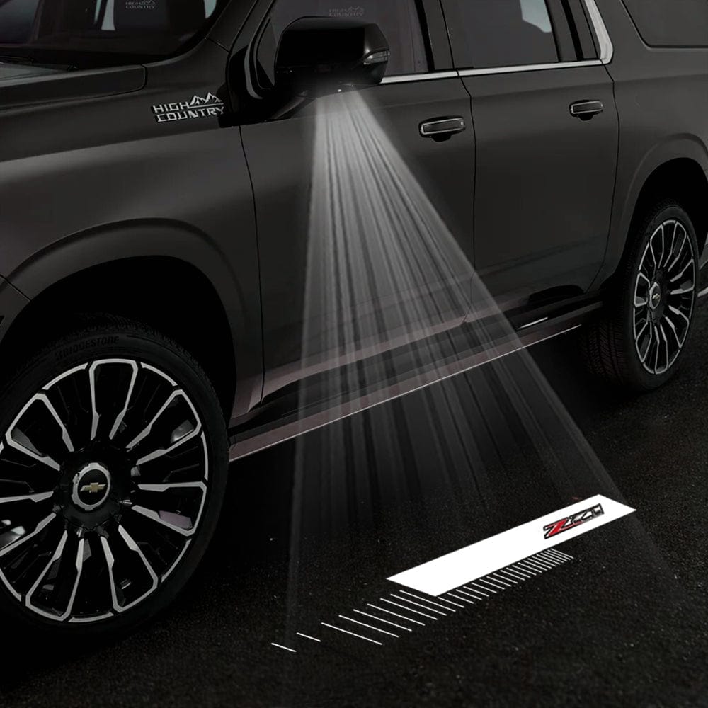Chevrolet Suburban 11th/12th Gen Premium Under Side Wing Mirror Projector Puddle Lights Various Designs 2015-2026