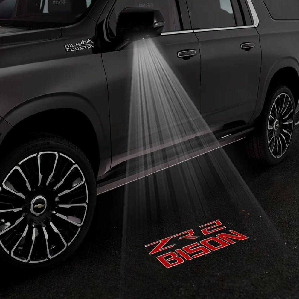 Chevrolet Suburban 11th/12th Gen Premium Under Side Wing Mirror Projector Puddle Lights Various Designs 2015-2026