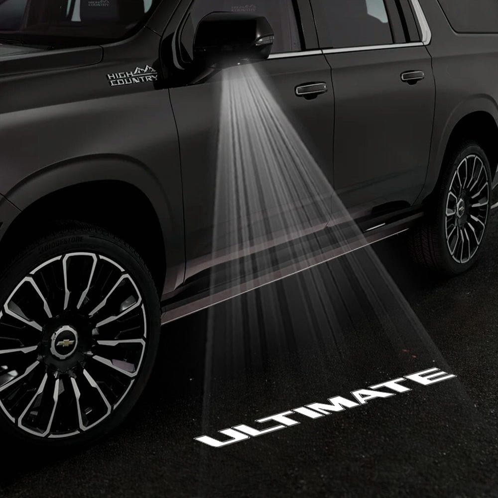 Chevrolet Tahoe 4th/5th Gen Premium Under Side Wing Mirror Projector Puddle Lights Various Designs 2015-2026