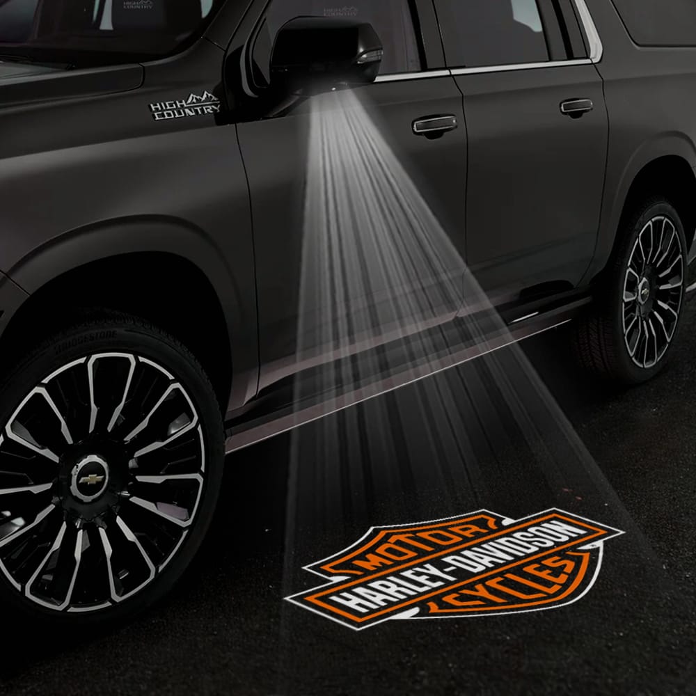Chevrolet Tahoe 4th/5th Gen Premium Under Side Wing Mirror Projector Puddle Lights Various Designs 2015-2026