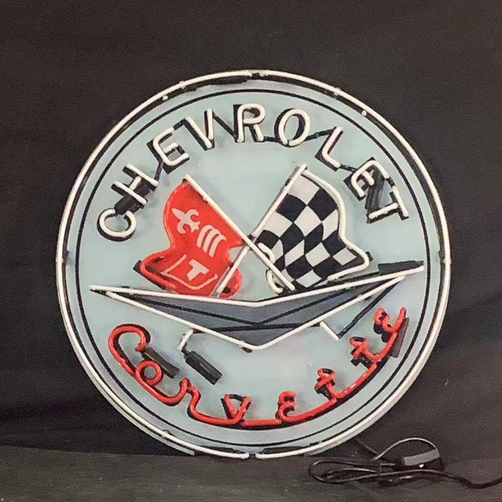 Chevrolet Corvette Auto Car Neon Signs - Rapid Vehicles