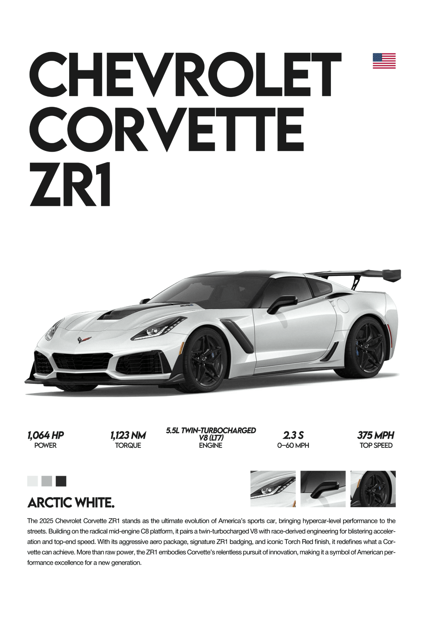 Chevrolet Corvette ZR1 - Rapid Vehicles