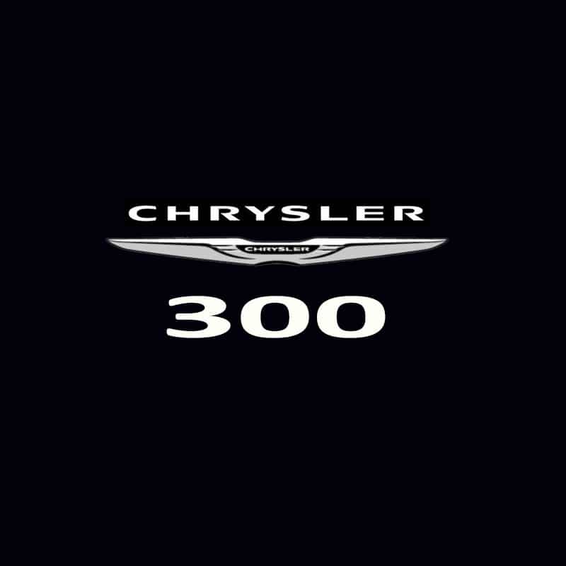 Chrysler 300 Premium Door Puddle Lights Various Designs 2005-2023