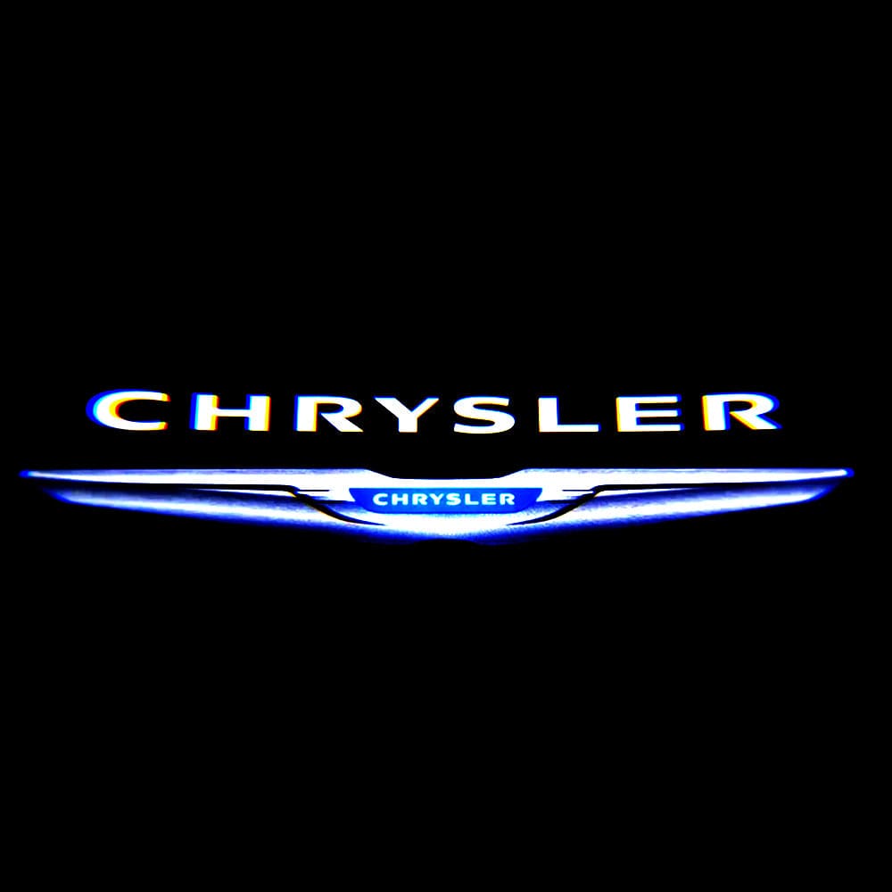 CHRYSLER Minivan 5th Gen Door Stick On Puddle Lights Various Designs 2008 -2020