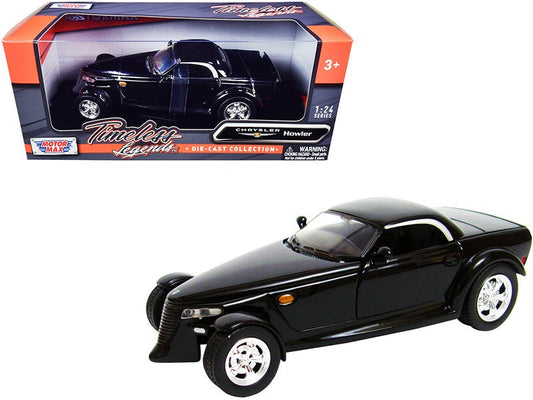 Chrysler Howler Concept Black "Timeless Legends" 1/24 Diecast Model Car by Motormax free shipping USA - Rapid Vehicles