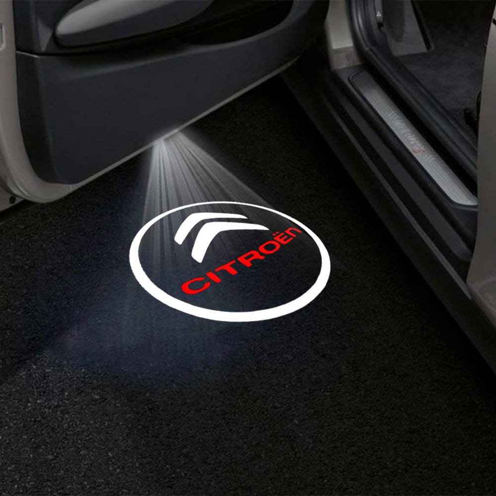 Citroen C3 Premium Door Puddle Lights Various Designs - 2003-2009