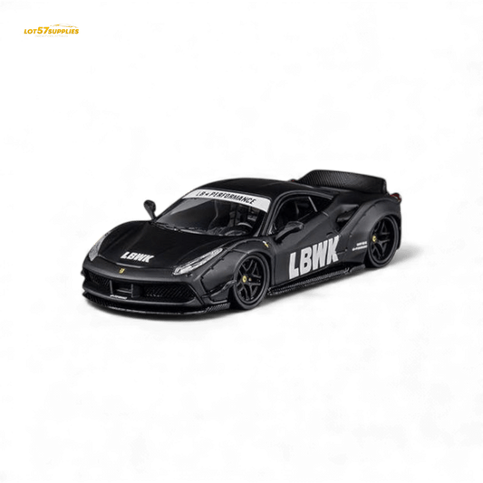 CM Model Ferrari 488 LB Works Black 1:64 - Rapid Vehicles