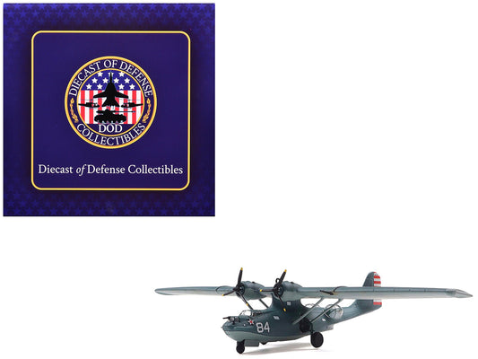 Consolidated PBY - 5A Catalina Aircraft "United States Navy" 1/144 Diecast Model by Diecast of Defense free shipping USA - Rapid Vehicles