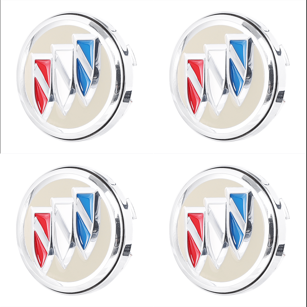 Premium LED Floating Wheel Logo Center Hub Caps Various Designs for Buick