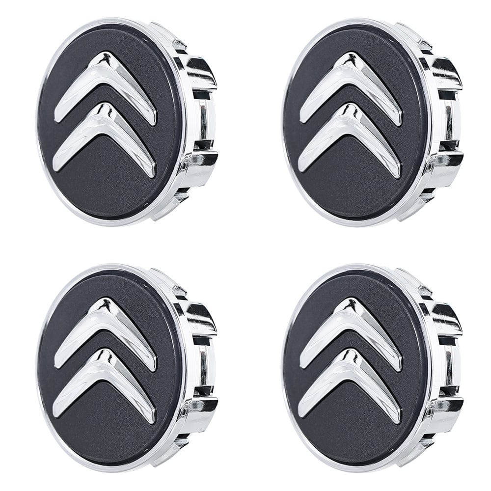 Premium LED Floating Wheel Logo Center Hub Caps Various Designs for Citroen