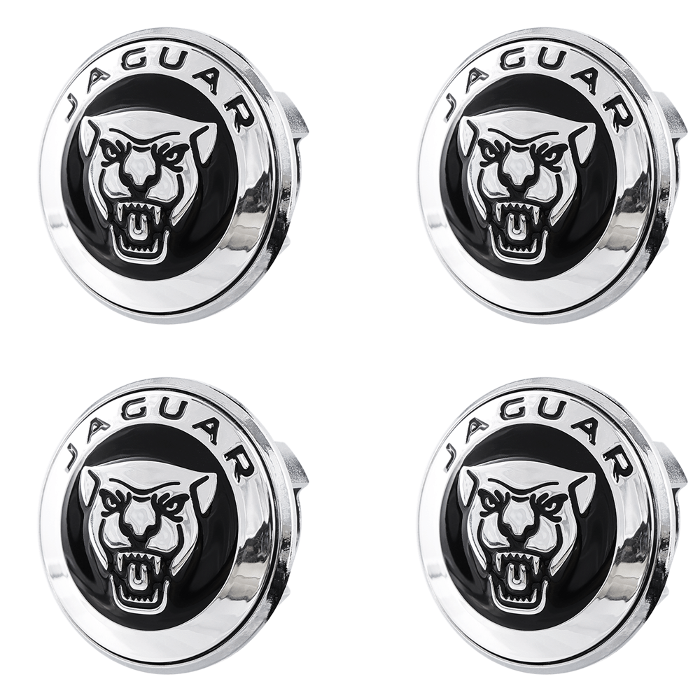 Premium LED Floating Wheel Logo Hub Caps Various Design for Jaguar