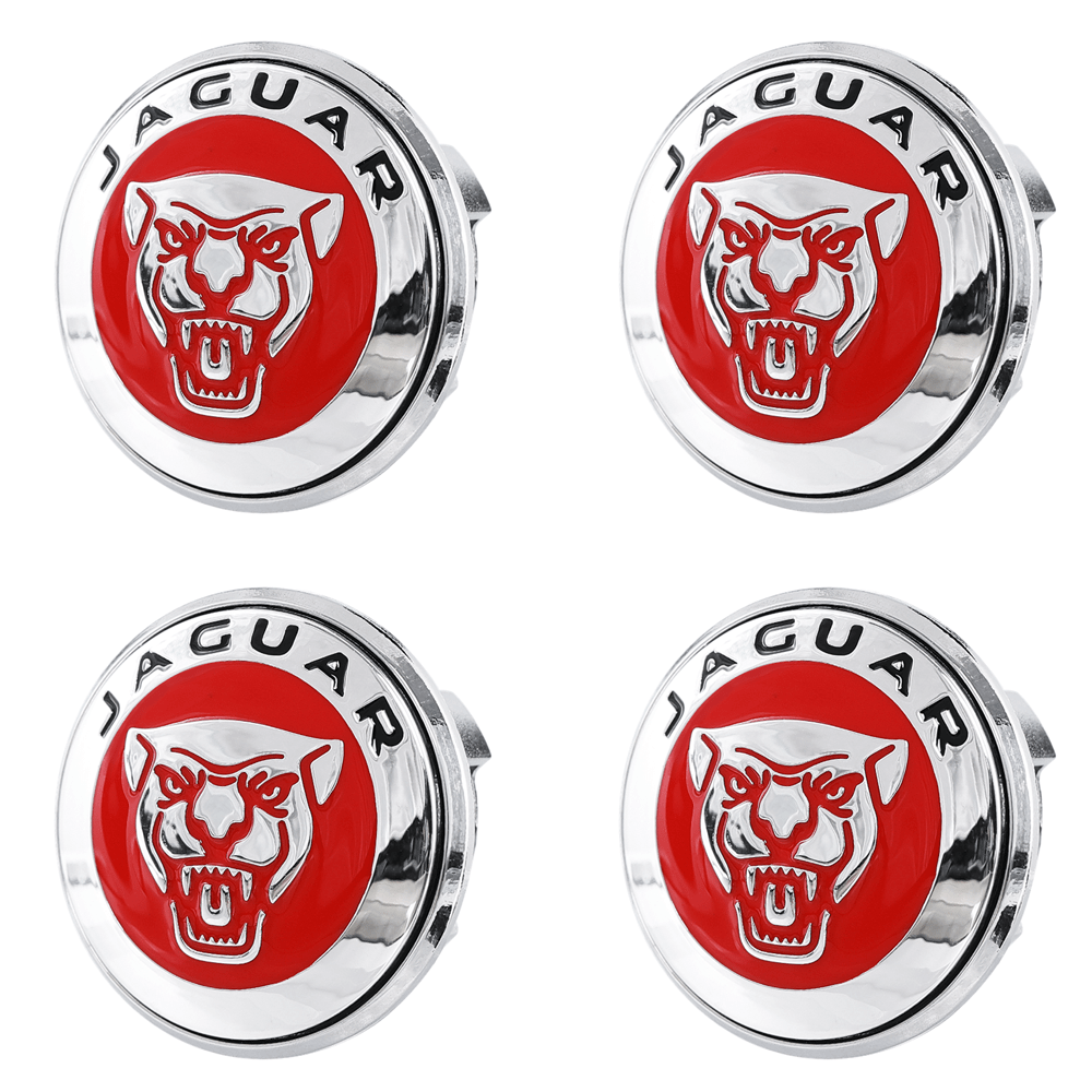 Premium LED Floating Wheel Logo Hub Caps Various Design for Jaguar