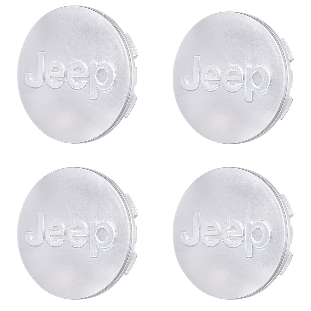 Premium LED Floating Wheel Logo Center Hub Caps Various Designs for Jeep