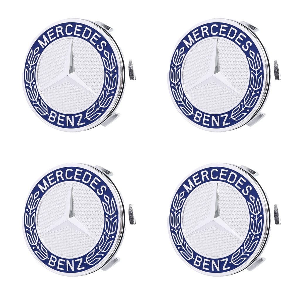 Premium LED Floating Wheel Logo Center Hub Caps Various Designs for Mercedes Benz
