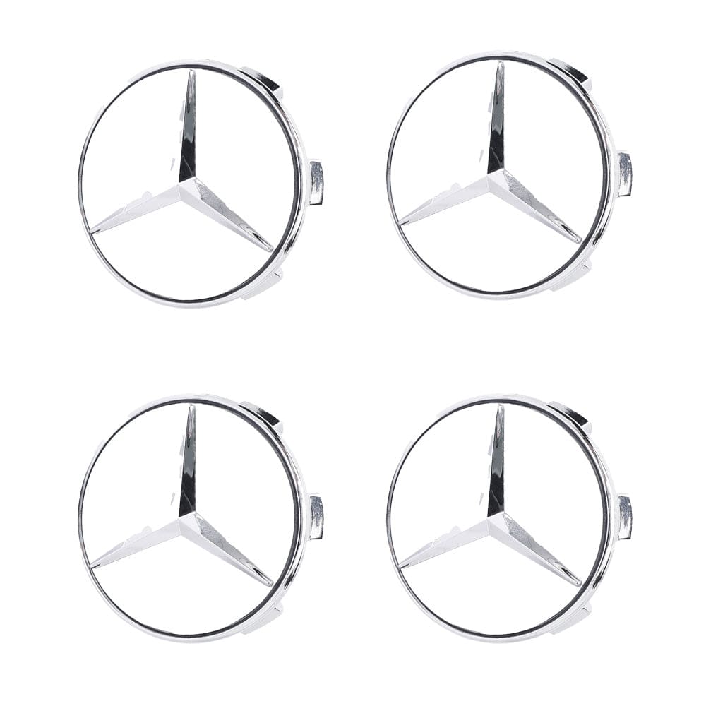 Premium LED Floating Wheel Logo Center Hub Caps Various Designs for Mercedes Benz