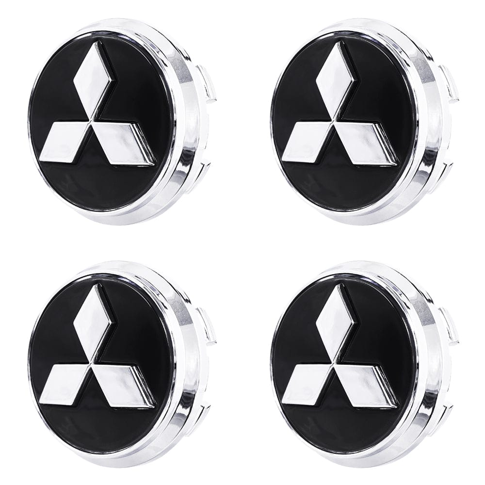 Premium LED Floating Wheel Logo Center Hub Caps Various Designs for Mitsubishi