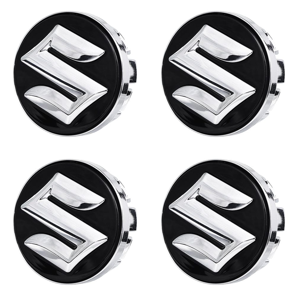 Premium LED Floating Wheel Logo Center Hub Caps Various Designs for Suzuki
